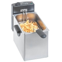 Friteuse électrique Bartscher 4 litres en acier inoxydable