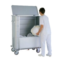 Chariot aluminium sac de linge 714 litres