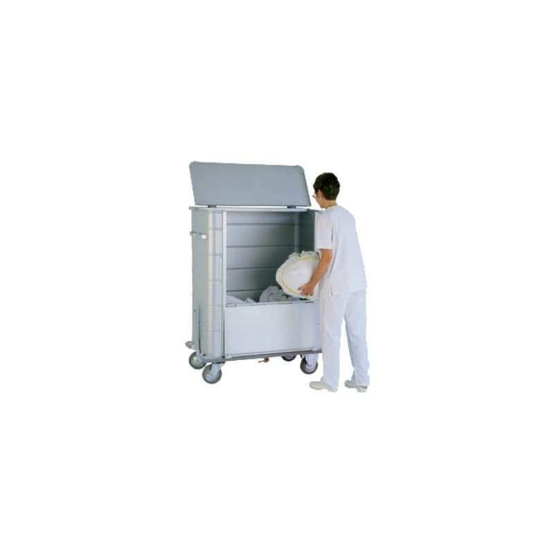 Chariot aluminium sac de linge 714 litres