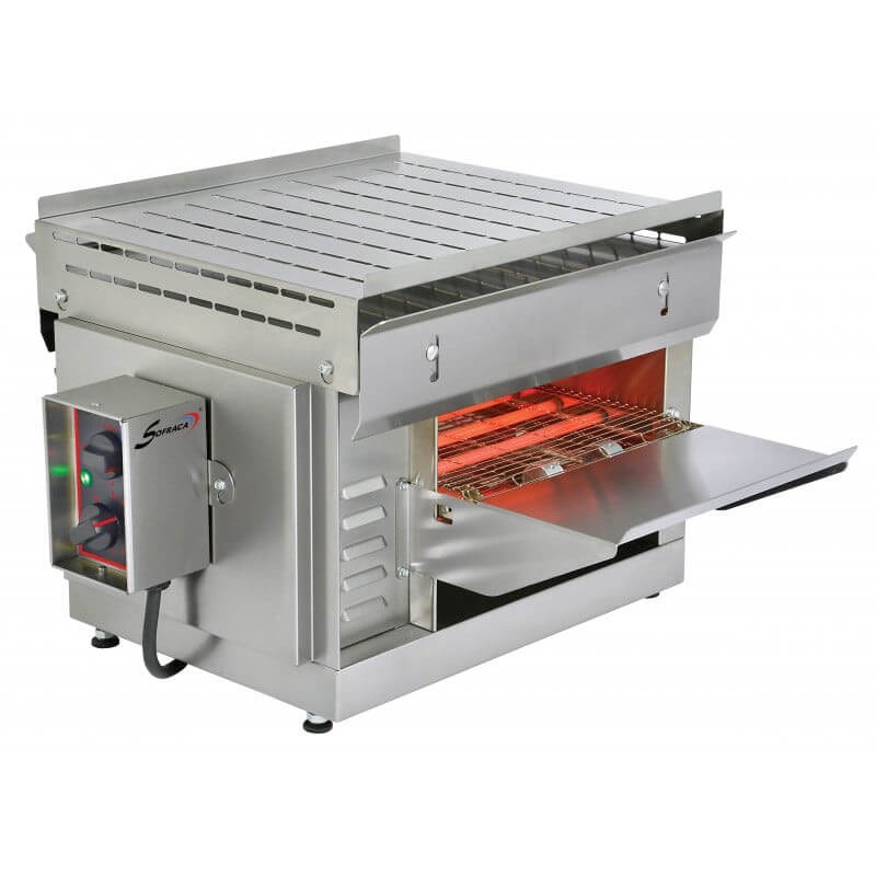 Toaster à convoyeur à quartz Sofraca - 230 V