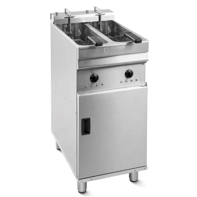 EVO 2200 - Friteuse électrique 2x7-8 L friteuse professionnelle Valentine