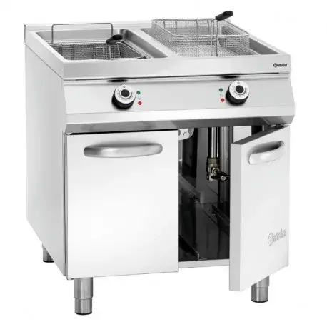 Friteuse électrique avec 2 cuves 20 L - Bartscher