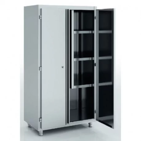 Armoire inox porte battante