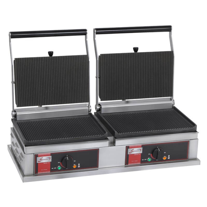 Grills panini double grand modèle Sofraca