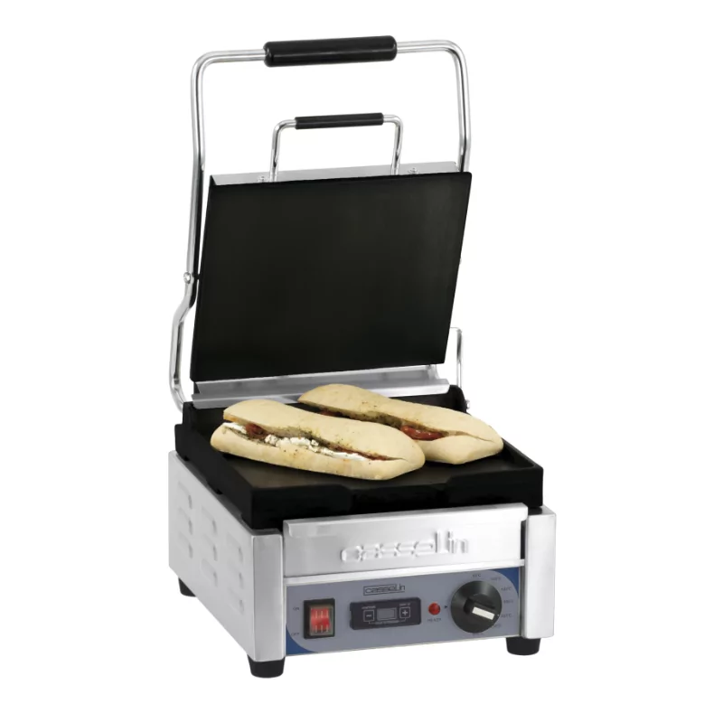 Grill Panini Petit Premium Lisse - Lisse avec minuteur - Casselin