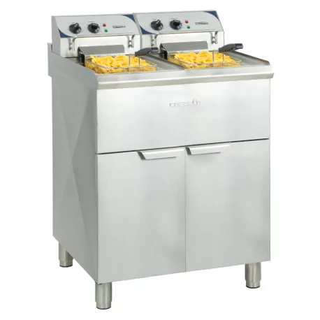 Friteuse électrique sur pieds 10 litres haut rendement CFP10TC