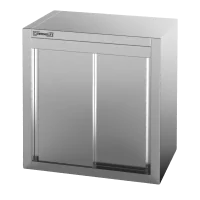 Armoire murale inox avec portes coulissantes prof 400 mm