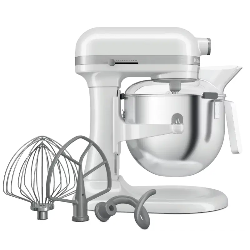 Batteur mélangeur KITCHENAID 6.6 L Blanc